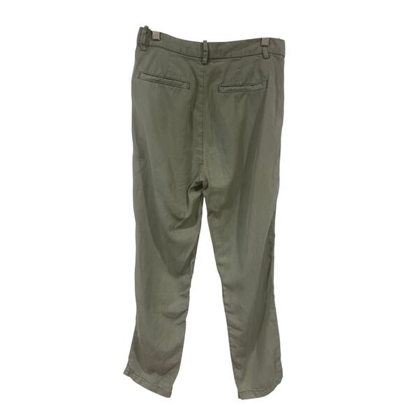 Women’s AG Adriano Goldschmied The Evan Khakis Green 25R Minimalist Preppy - Picture 6 of 8